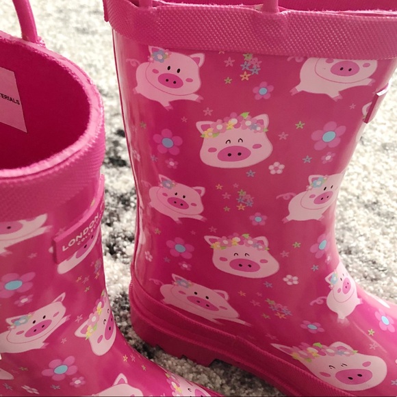 London Fog Girls Rain Boots - Picture 3 of 3
